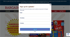 Desktop Screenshot of bargainw.com