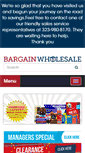 Mobile Screenshot of bargainw.com